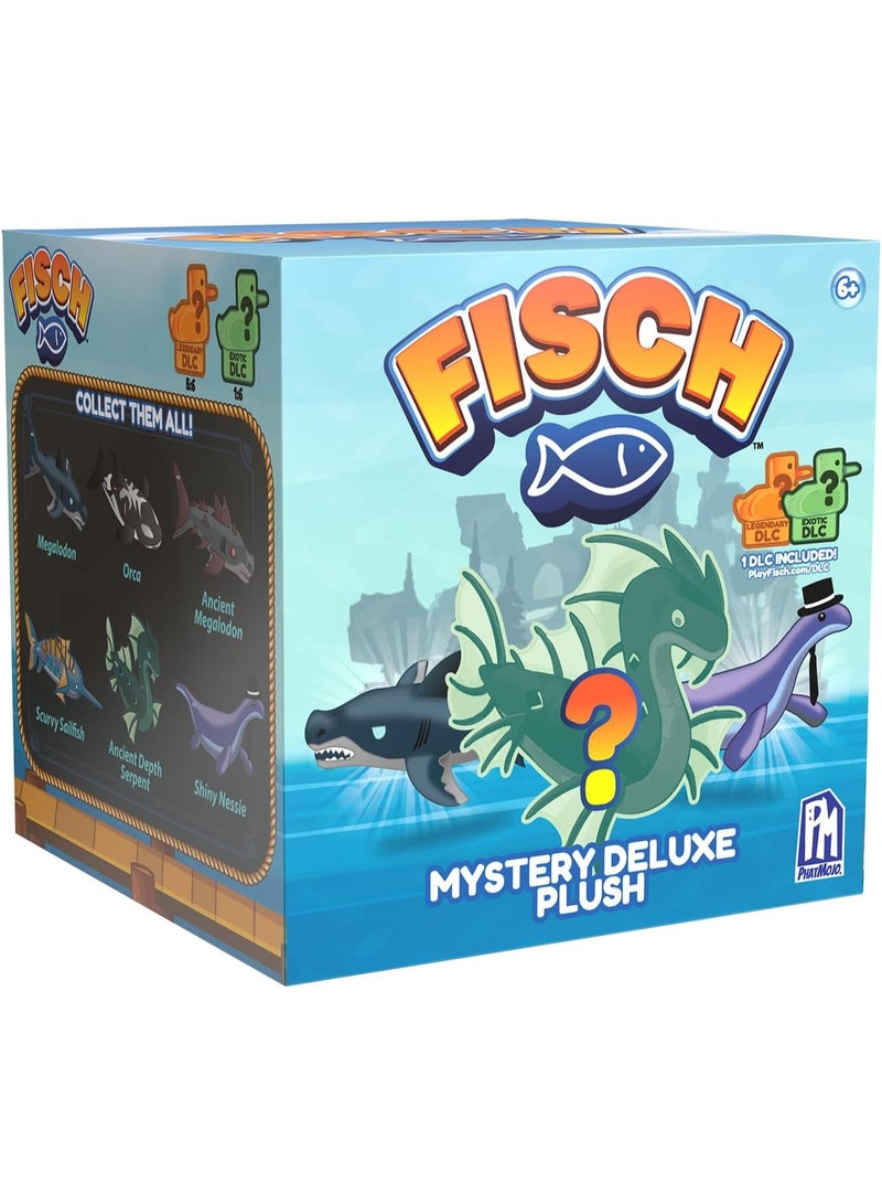 Fisch Mystery Deluxe Plush 8-Inch Series 1, Highly Detailed Collectible Huggable Plush, Mystery Figures, Includes DLC Code to Un-Lock Game Content, Officially Licensed, for Game Enthusiast, 6 Years+ - Image 1